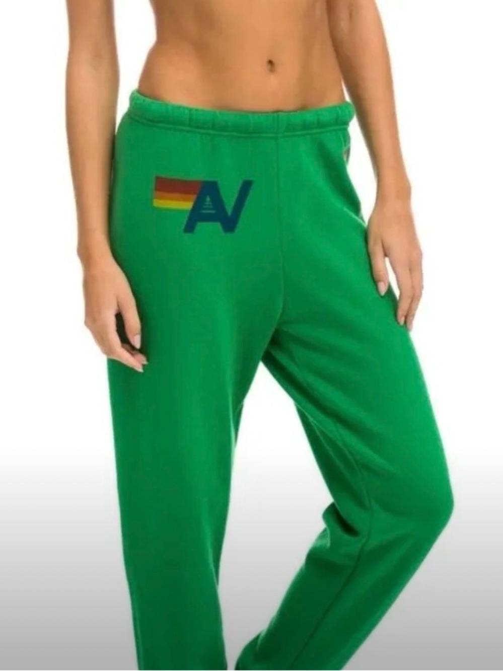 Avaitor Nation (color is Palm) Green Sweatpants- XS - Picture 4 of 4